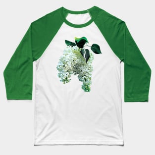 Lilacs - White Lilacs Baseball T-Shirt